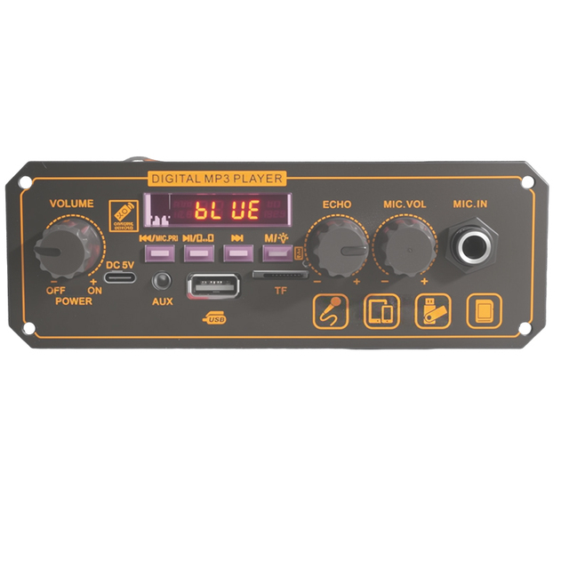 Wholesale 3.7V Wireless 5.0 Karaoke Amplifier Board Subwoofer Circuit Board Mini Power Amp for Car Audio Sound System