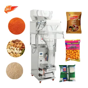 Automatic beans grains weighing filling sachet bag sugar granule packing machine 50g 100g 200g 500g 1kg for sale