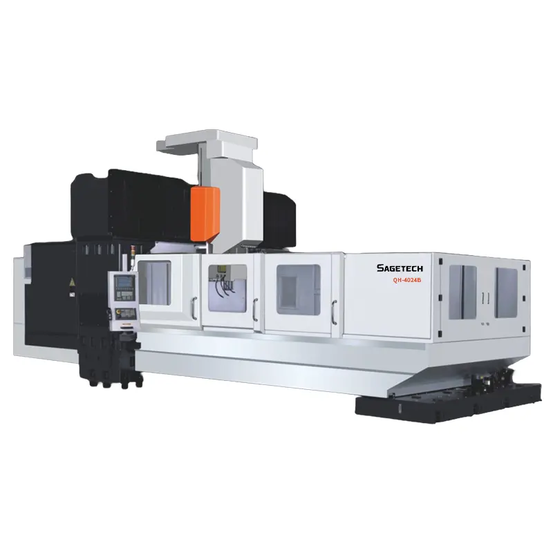 SageTech yeni ürün 2024 3 eksen CNC freze makineleri ağır Cnc işleme makinesi portal freze makinesi satılık