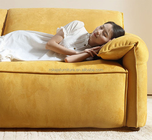 Điện đa chức năng gấp Sofa Giường hiện đại voi Tai sofa ngồi có thể ngả ngủ ghế sofa kiêm giường kết hợp - Product Image 3