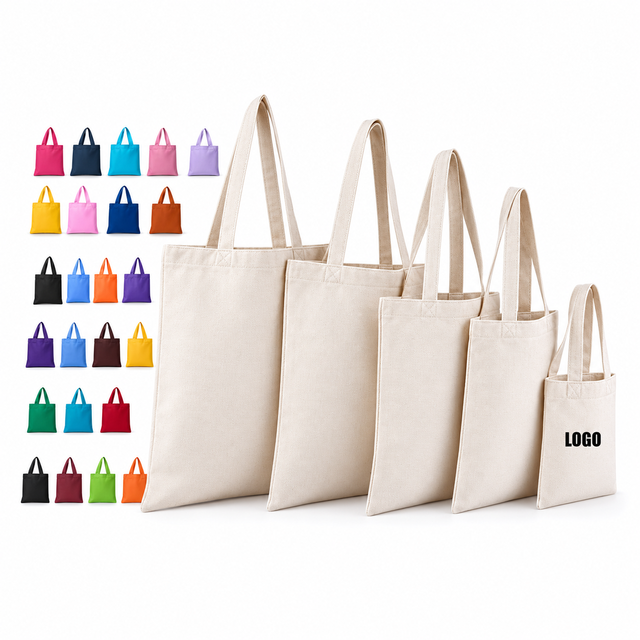 Reusable Custom Cute Pattern Fruit Avocado Lemon Eco-friendly Reversible Cotton Canvas Tote Bags with Custom Logo for Women