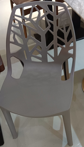 Modern Yellow Plastic Waterproof Portable <b>Dining</b> <b>Chair</b> Contemporary Design <b>Stackable</b> Home Furniture Outdoor Indoor Use - Product Image 4