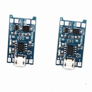 3.7v 3.6V 4.2V 1A Micro Usb 18650 Module de carte de charge de batterie au Lithium Modules de chargeur <span class=keywords><strong>Tp</strong></span> <span class=keywords><strong>4056</strong></span> Tp4056 - Product Image 2