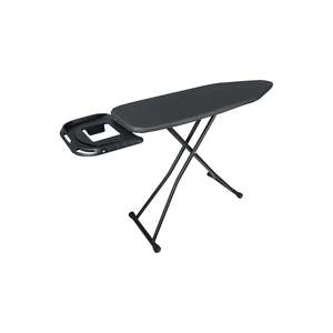 Asse da stiro retrattile in plastica con copertura in piedi per il guardaroba - Product Image 4