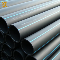 Tuyau chimique en PEHD à prix d'usine, résistant à la corrosion, haute pression, pour eaux usées