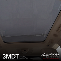 Película de Vidrio Inteligente PDLC 3MDT PG40 con Tinte Eléctrico para Techo Solar AITO M9, Personalizada, Venta al Por Mayor, OEM