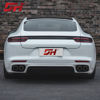 Vente en gros usine pour Porsche 971.1 2017-2019 Kit carrosserie GTS/SD amélioré : Ensemble pare-chocs avant, jupes latérales et diffuseur arrière