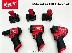 Kit Combinado de 3 Herramientas Eléctricas Inalámbricas <span class=keywords><strong>Milwaukee</strong></span> M12 <span class=keywords><strong>FUEL</strong></span>, Batería REDLITHIUM de 4.0Ah, Cargador, Bolsa de Transporte, Kit de Herramientas - Product Image 2