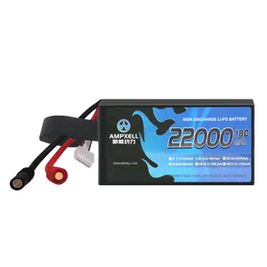 AMPXELL Batterie professionnelle Agriculture pulvérisateur batterie 14S 22000mAh pour 3L/5L ferme Drones pulvérisateur UAV
