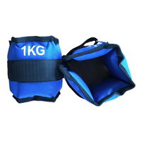 Ensemble de poids de cheville réglables pour la gym et le fitness, 1 paire, 1-6 kg, sangles de poids pour les jambes, sacs de sable pour cheville pour hommes
