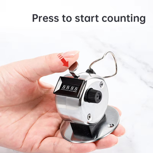 4-stelliger digitaler Hand zähler Neuer Mini-Mechaniker-Trainings klicker für Golf Manuelle Zähl vorrichtung für Haushalts artikel - Product Image 6