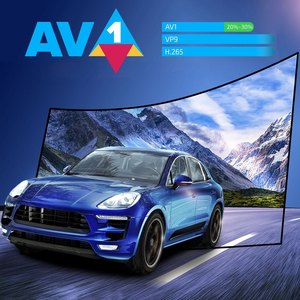 X98Q แอนดรอยด์11.0กล่องสมาร์ททีวี S905W2, เครื่องเล่นมีเดีย UHD 4K 2.4G/5G dual-band <span class=keywords><strong>VP9</strong></span> <span class=keywords><strong>AV1</strong></span> WIFI ถอดรหัส H.265การควบคุมระยะไกล - Product Image 3