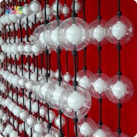 Boules lumineuses LED 3D imperméables IP67 pour l'extérieur, guirlandes lumineuses de Noël pour les fêtes, la maison, le jardin, décorations