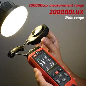 TA632A dijital LCD işık ölçer el Lux metre <span class=keywords><strong>Luminometer</strong></span> luminometre Luxmeter 0-200000 Lux fotometre - Product Image 3