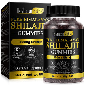 Hatmanlabs 400mg Antioxidant Gummies Helps boost Energy Immune Health <strong>Shilajit</strong> Resin <strong>Pure</strong> Himalayan <strong>Shilajit</strong> Gummies Supplement - Product Image 1