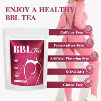 Sachets de thé beauté aux herbes pour l'agrandissement des hanches et des fesses et le raffermissement/le lifting des fesses, plantes naturelles, 5g*10 sachets