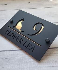 Signe de numéros de maison moderne <span class=keywords><strong>Plaque</strong></span> d'adresse Acrylique Logo Signe Argent <span class=keywords><strong>Miroir</strong></span> <span class=keywords><strong>Plaque</strong></span> murale Plaques d'immatriculation de porte Plaques d'adresse - Product Image 5