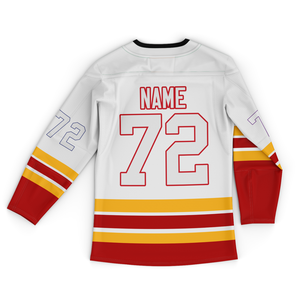 Kaus Jersey hoki es kustom OEM untuk dewasa Teknik sublimasi nama tim kustom pakaian olahraga - Product Image 2
