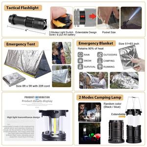 Regalos para hombres Gadget Tactical <span class=keywords><strong>First</strong></span> <span class=keywords><strong>Aid</strong></span> Supplies <span class=keywords><strong>Kit</strong></span> de herramientas para exteriores, equipo de supervivencia y <span class=keywords><strong>kit</strong></span> de copos de nieve 30 en 1 - Product Image 2