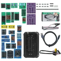 Programmateur universel XGecu T76 USB 3.0 + kit d'adaptateurs 6/13/23/35/52 pièces prenant en charge les testeurs de circuits intégrés EEPROM, NOR, NAND, EMMC, MCU, GAL, Minpro