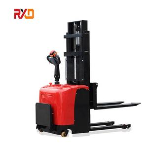 Apilador de palés eléctrico completo, carretilla elevadora para fábrica, 1,5 toneladas, 2000kg, 1,6 m, 3,5 m, 4,5 m, 5m - Product Image 4