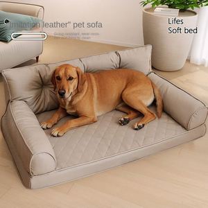Luxurious Anti-slip Solid Rectangle Pet <b>Sofa</b> Bed Durable Water-resistant Detachable Washable Portable Soft Comfortable Dog Cat - Product Image 1