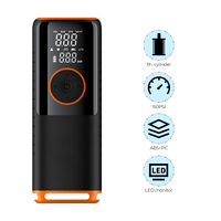 Portable Digital Tire Inflator Fast Inflation Auto Shut-Off Stop LCD Display 150PSI Car Tire Inflator with Preset Pressure
