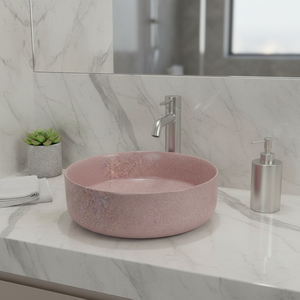 Lavabo in Ceramica Moderno per Ingrosso, Serie Mini <span class=keywords><strong>Bagno</strong></span> con Foro Singolo per Rubinetto, per Uso Domestico e Balcone - Product Image 3