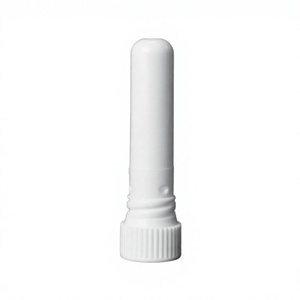 Tube d'inhalation avec mèche en coton pour huile essentielle, tubes d'inhalation nasale vides en plusieurs couleurs - Product Image 1