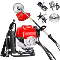 Offre Spéciale haute productivité 4 temps essence tondeuse à gazon sac à dos débroussailleuse Machine avec noyau moteur composant cultivateurs