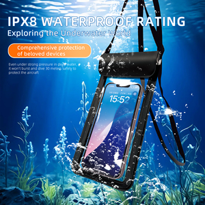 Accessoire pour téléphone portable, modèle privé, étui <span class=keywords><strong>étanche</strong></span> IPX8 transparent pour tous les smartphones - Product Image 3