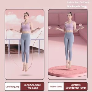 Jump <b>Rope</b> With Counter Adjustable Skipping Calorie Smart for Fitness <b>Exercise</b> and Weight Lose Counting Steel Traini Home Sport - Product Image 4