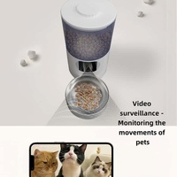 Caméra sans fil, intelligence artificielle, commande vocale à distance, fonctionnement programmé, étanche, écran LCD, plastique, ultra grand angle