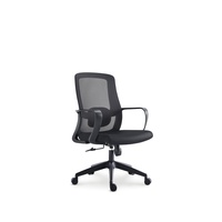 Chaise de bureau ergonomique en maille pivotante pour espace de travail