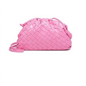 Bolso de Mano Elegante para Mujer, Bolso Tipo Clutch de Noche, Tejido con Diseño de Nube, con Cierre, Portátil, para Primavera/Verano, Ideal para Bodas y Fiestas - Product Image 1