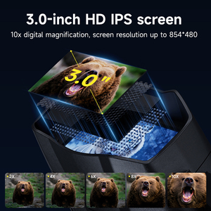 新款326 800米远程1080P红外数字夜视镜双筒望远镜，适用于全黑暗3英寸大屏幕 - Product Image 6