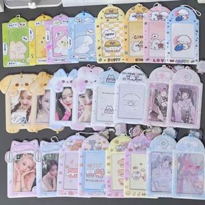 Protège-cartes PVC KPOP personnalisé, design mignon, style coréen, sans fermeture, collection de cadeaux fantaisie, 3-en-1 pour cartes de crédit - Product Image 2