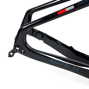<span class=keywords><strong>Cadre</strong></span> <span class=keywords><strong>de</strong></span> vélo <span class=keywords><strong>de</strong></span> route GRAVEL personnalisé en fibre <span class=keywords><strong>de</strong></span> carbone, peinture dégradée, <span class=keywords><strong>cadre</strong></span> <span class=keywords><strong>de</strong></span> vélo tout-terrain fabriqué en Chine - Product Image 4