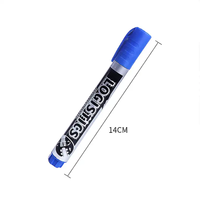 Jeu de marqueurs logistiques étanches couleur avec logo personnalisé OEM stylo à pointe fine grande capacité pour papier stylo marqueur permanent