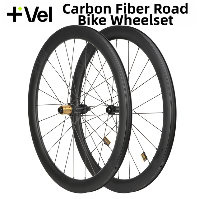 YZTD VEL 700C Carbon Road Wheelset Disc Brake 36T Ratchet Hub Lightweight Aero Rim China