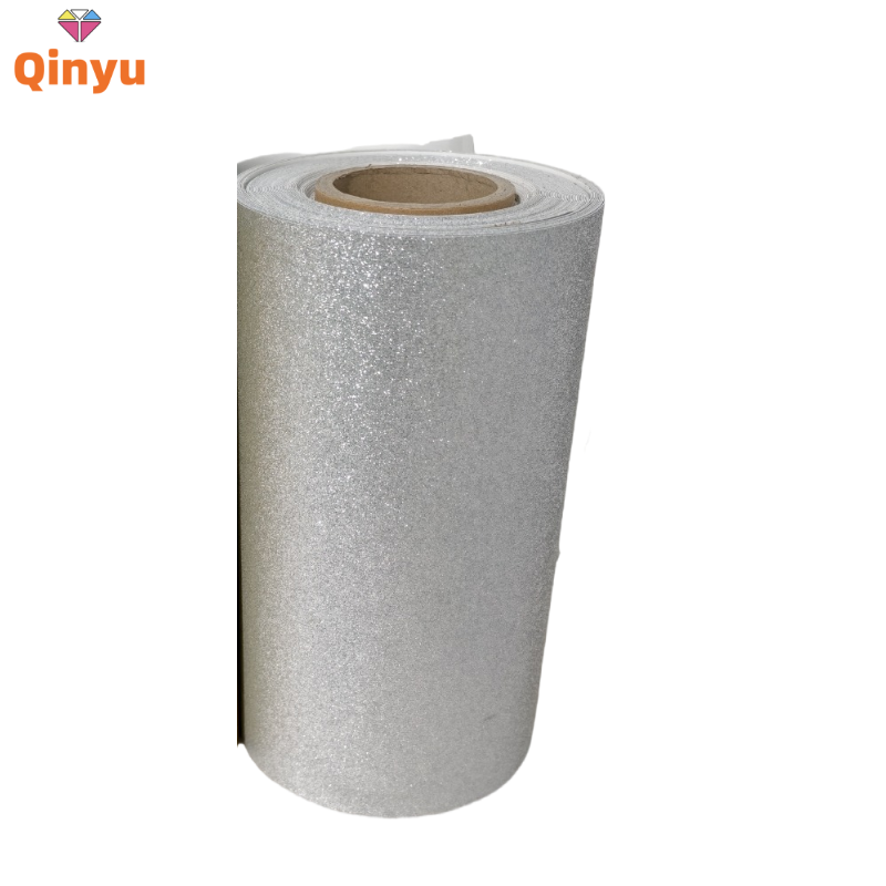 0.5mm 3D UV TPU   silver Glitter Tpu Film
