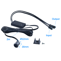 Interrupteur à détection de mouvement manuel 1216, 5A 12V/24V, pour éclairage LED de placard et armoire, garantie 5 ans
