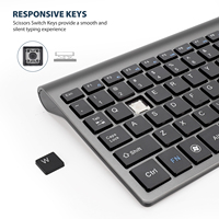 Clavier et souris ergonomiques sans fil de haute qualité à prix d'usine
