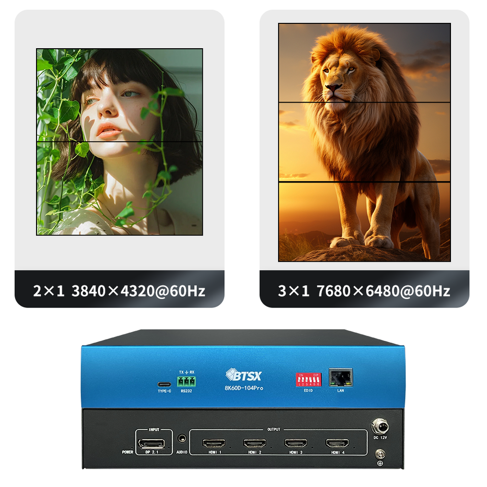 High Performance Multi Screen Processor for 4K Projection 7680*4800 60 ...