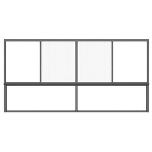 Finestre Scorrevoli in <span class=keywords><strong>Alluminio</strong></span> con Isolamento Termico, Vetro Temperato Antiuragano, Insonorizzate, Design Semplice e Moderno - Product Image 2