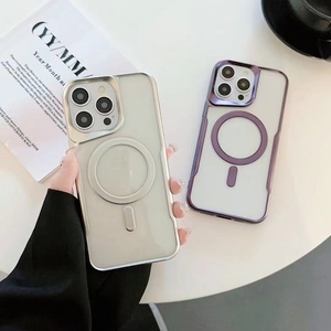 Funda magnética de hoja anticaída para casa de teléfono móvil de alta calidad para <span class=keywords><strong>Iphone</strong></span> 16, funda trasera de carga inalámbrica para <span class=keywords><strong>Iphone</strong></span> 14 15 16 pro - Product Image 2