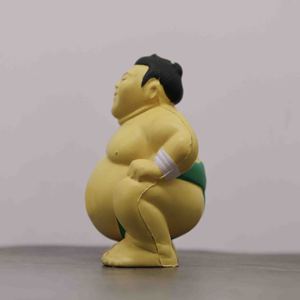 Balle en PU souple anti-stress en forme de sumo, idéale pour promotion ou cadeau, avec impression de logo personnalisée - Product Image 2