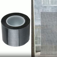 Qualité d'exportation, maille standard, durable, facile à appliquer, patch en maille auto-adhésif, étanche, patch de réparation pour trous de moustiquaire, ruban adhésif