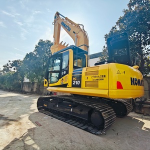 รถขุดไฮดรอลิกตีนตะขาบ KOMATSU PC210 มือสอง นำเข้าจากต่างประเทศ สำหรับงานก่อสร้าง ขาย - Product Image 2