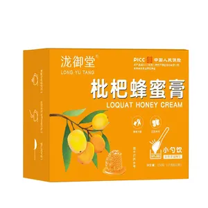 Xi-rô ho bao bì muỗng độc lập xi-rô mật ong loquat